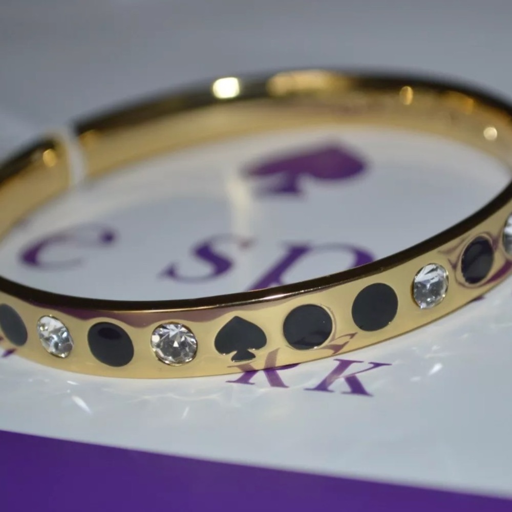 💙FINAL PRICE💙Kate Spade spot the Spade bangle - Picture 2 of 8